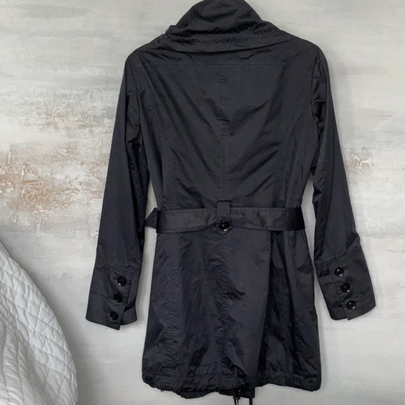 Ladies navy colour trench - Picture 2 of 6